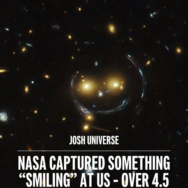 Hubble Galaxy Cluster That Looks Like a Smile